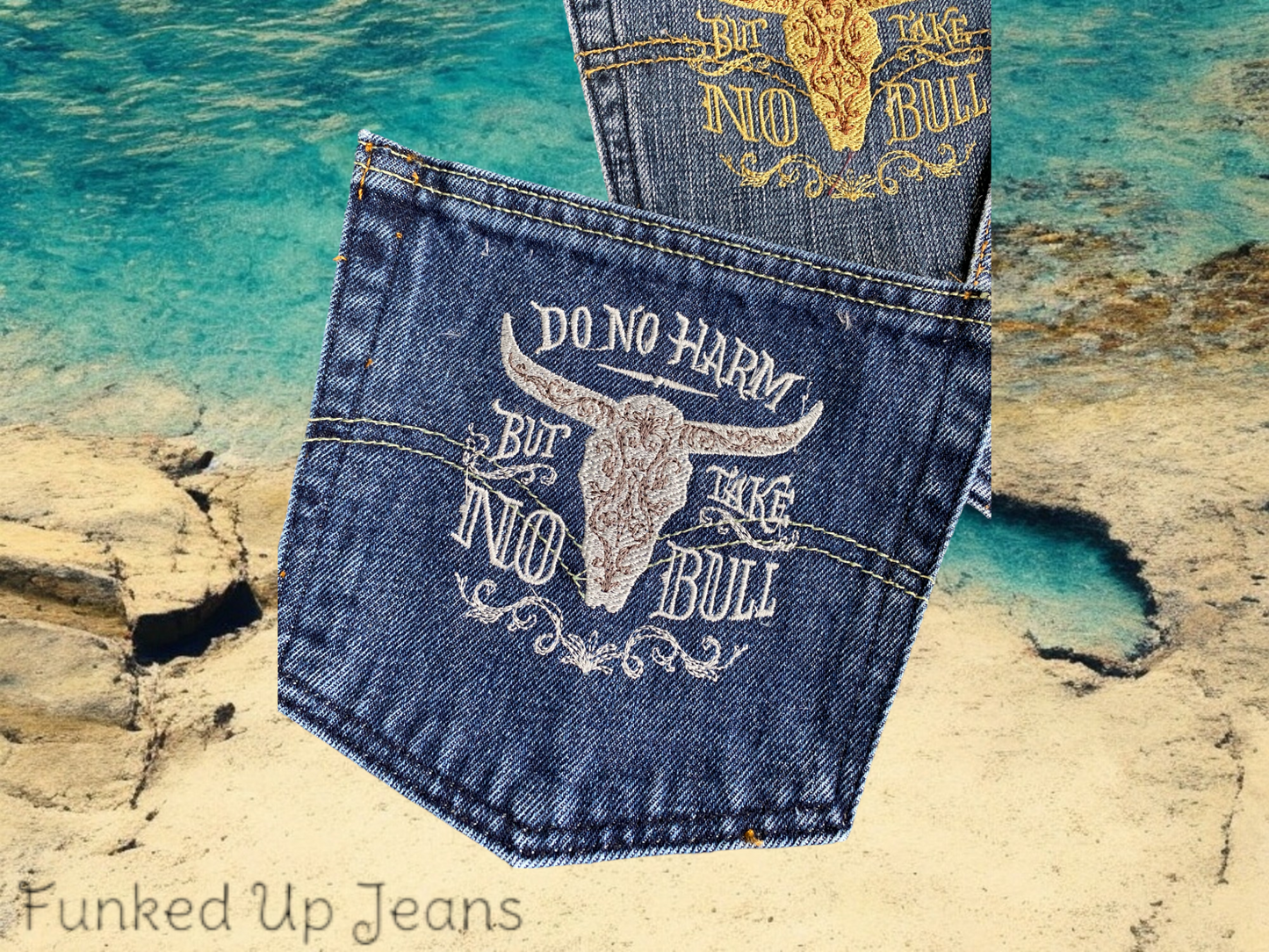 Do No Harm Embroidered Pocket